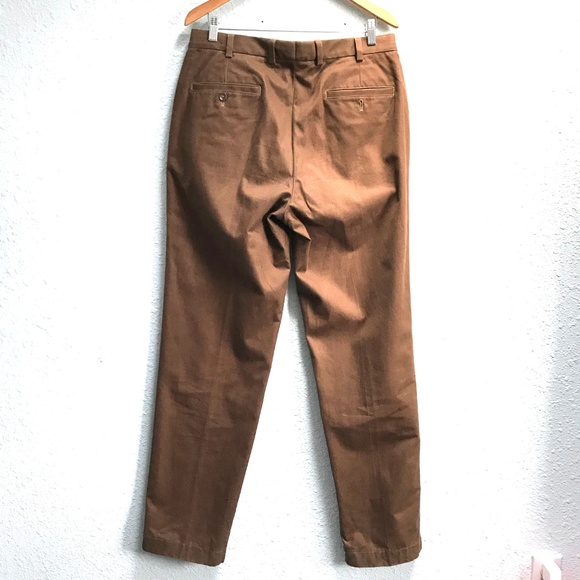 COPY - Brooks Brothers Clark 100% Cotton Chinos 34x34 - Picture 2 of 6